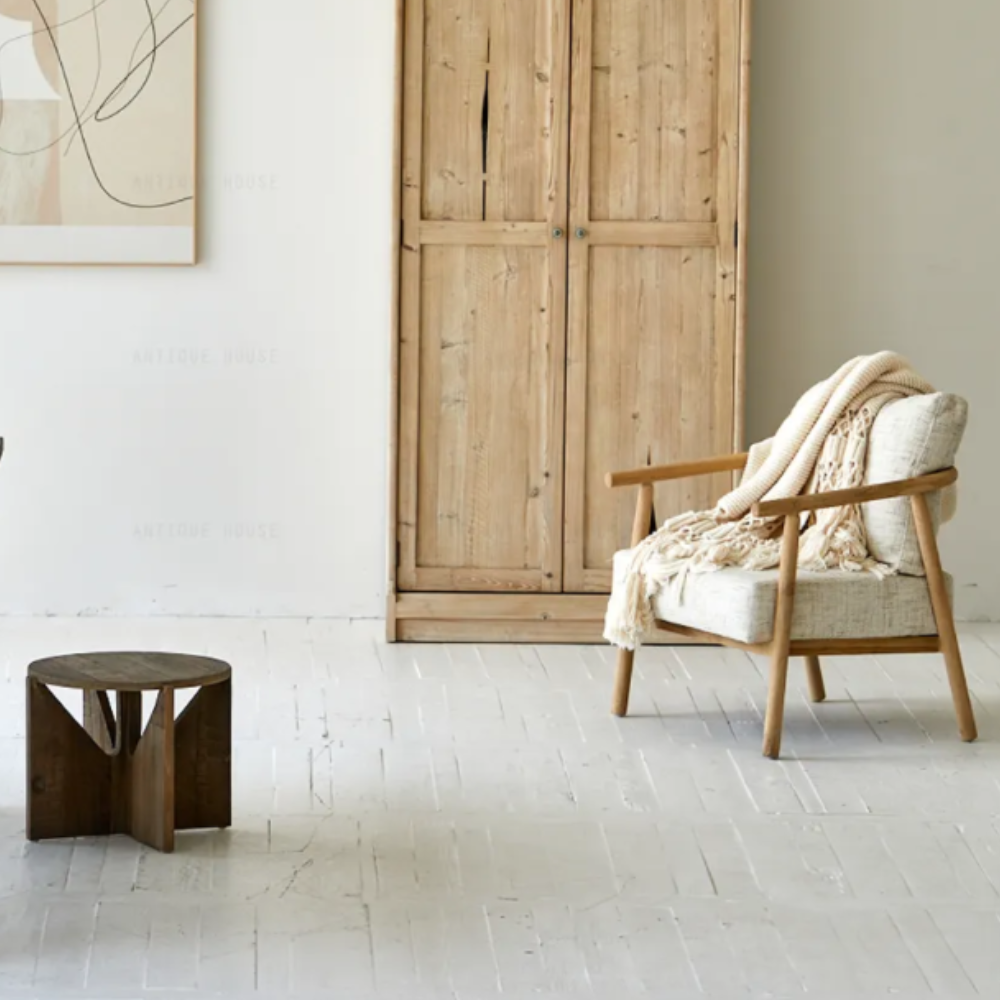 סטול עץ נורדי