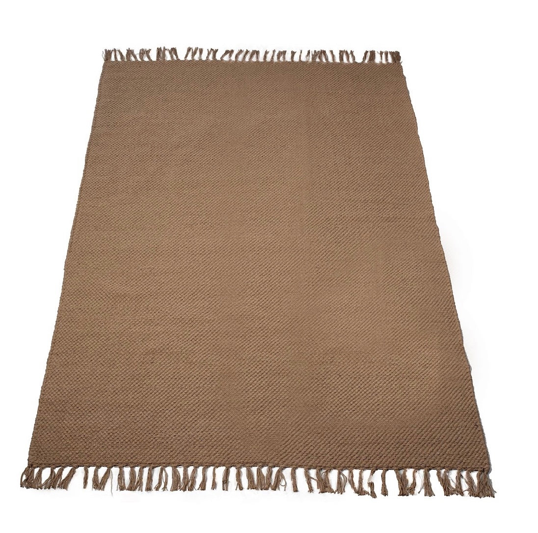 ⁨⁨⁨⁨שטיח כותנה חול פרנזים ⁩⁩⁩⁩